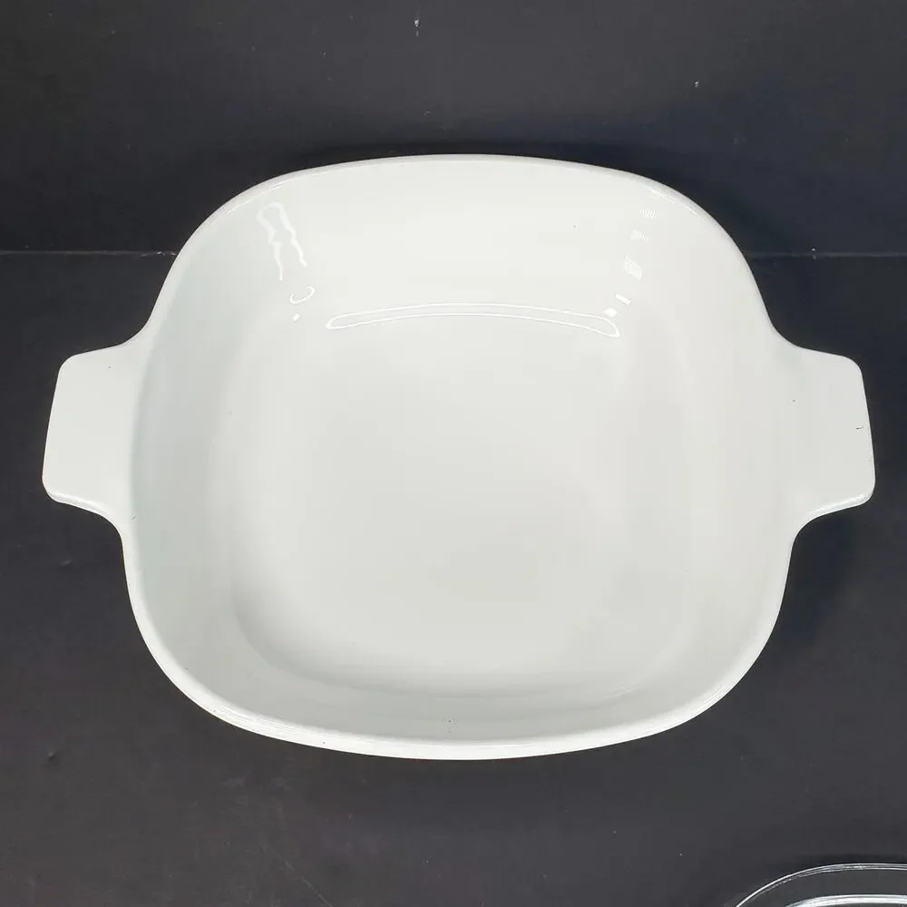 Vtg Corning Ware Casserole Dish Blue Cornflower 1 qt P-1-B Farmcore Country